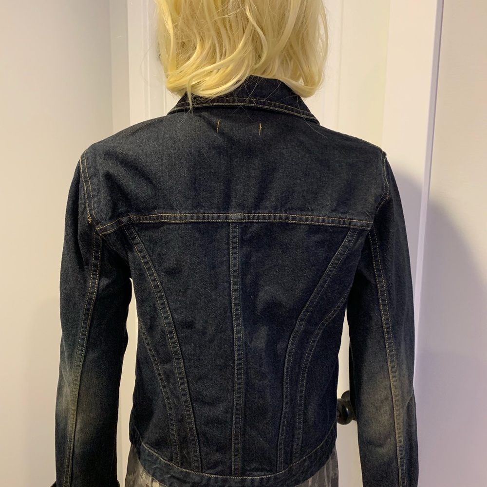 BCBG denim jacket - Picture 3 of 4